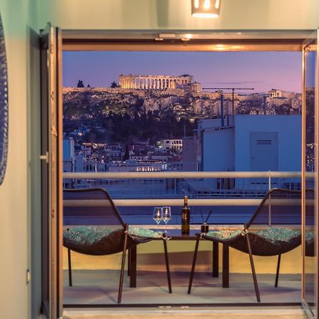Acropolis View Mini Sky Suite & Hot Tub Athènes Extérieur photo