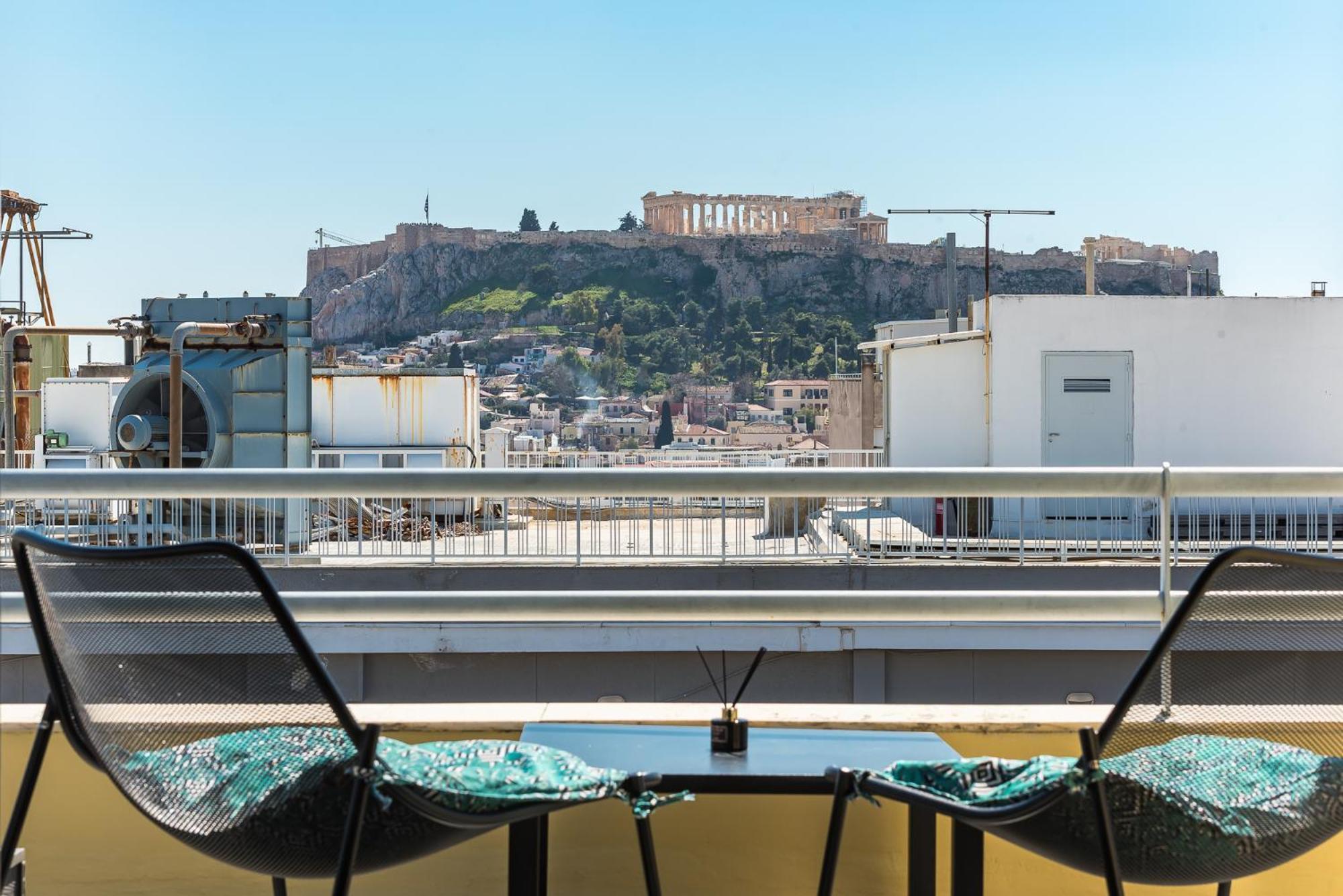Acropolis View Mini Sky Suite & Hot Tub Athènes Extérieur photo