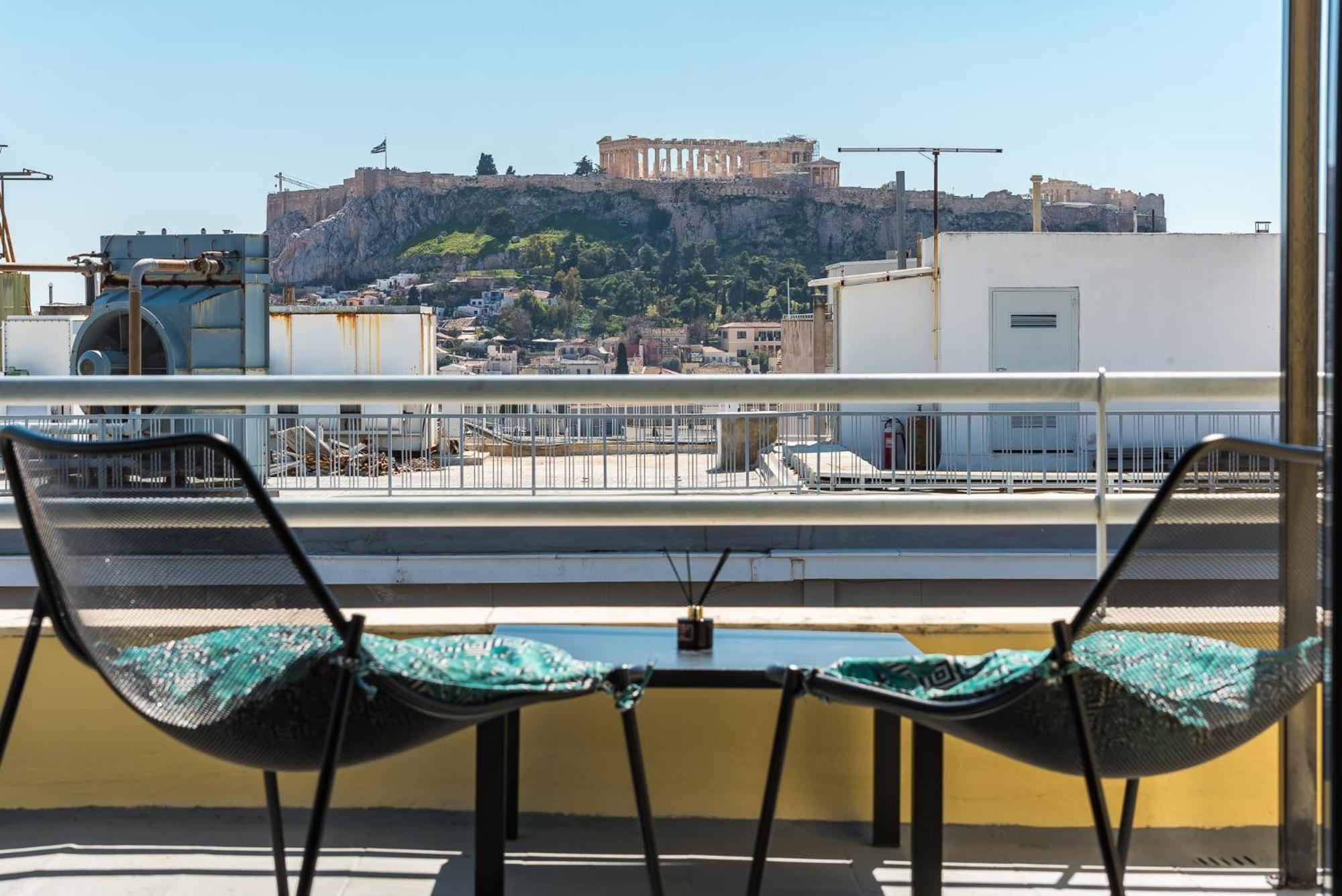Acropolis View Mini Sky Suite & Hot Tub Athènes Extérieur photo