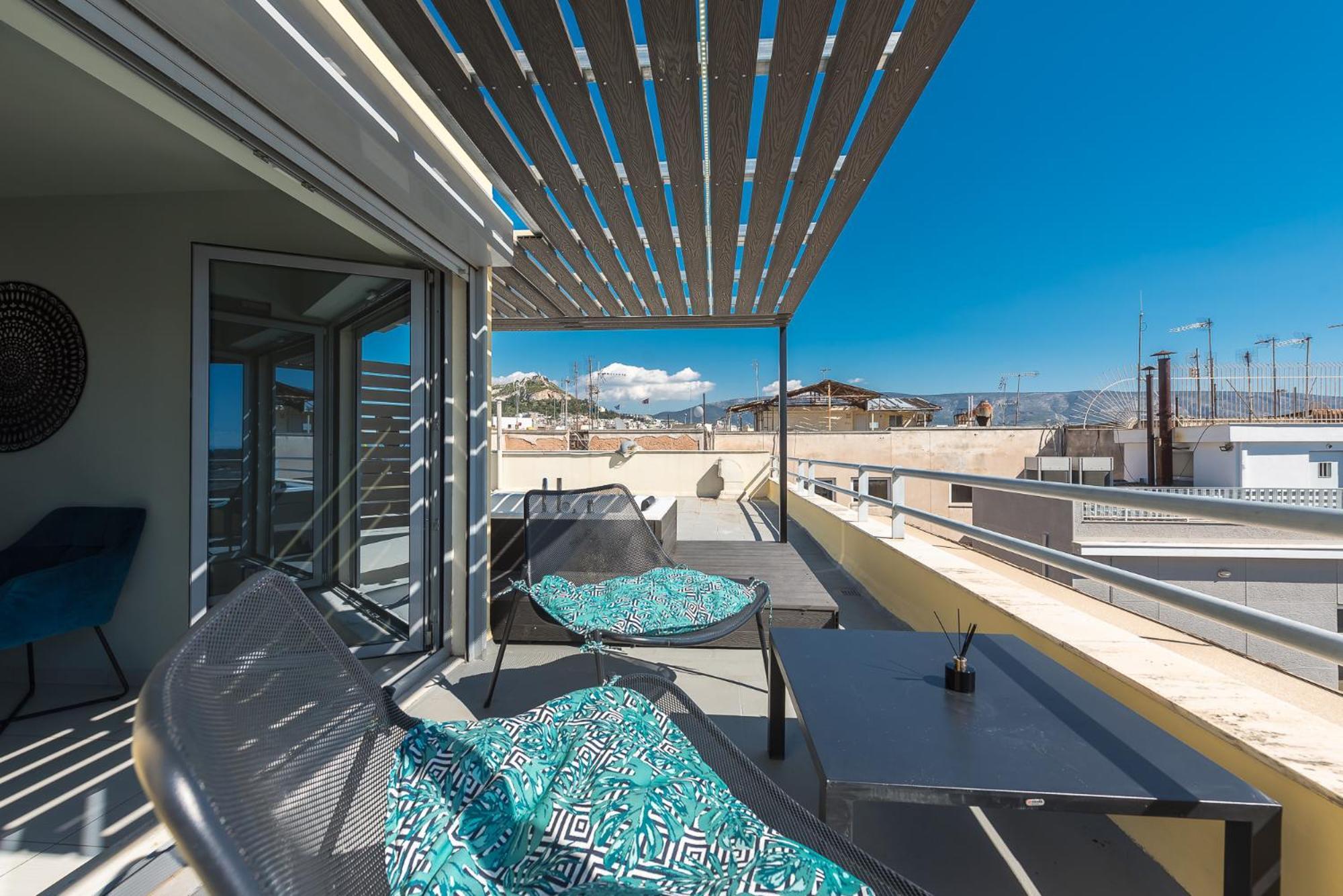 Acropolis View Mini Sky Suite & Hot Tub Athènes Extérieur photo