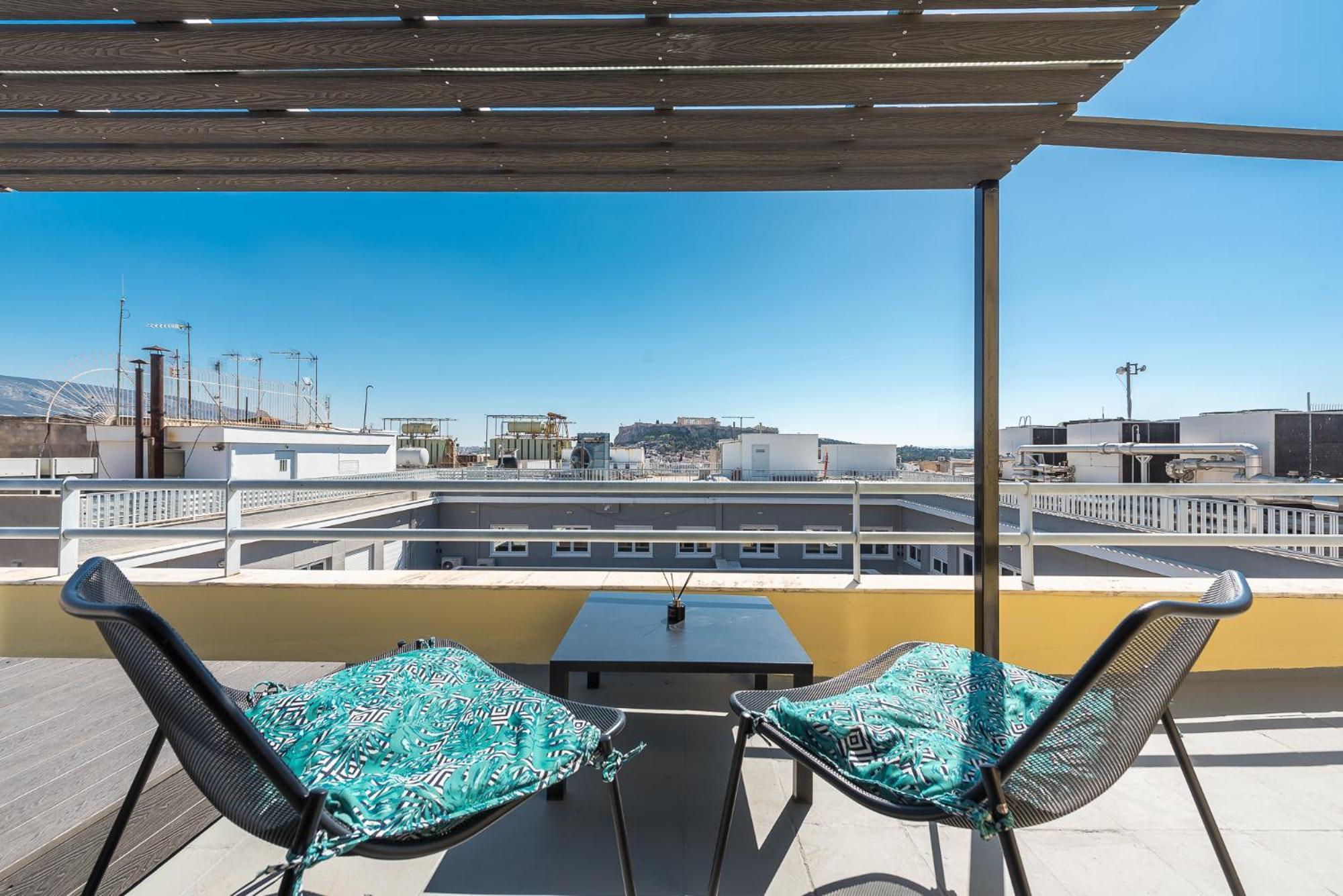 Acropolis View Mini Sky Suite & Hot Tub Athènes Extérieur photo