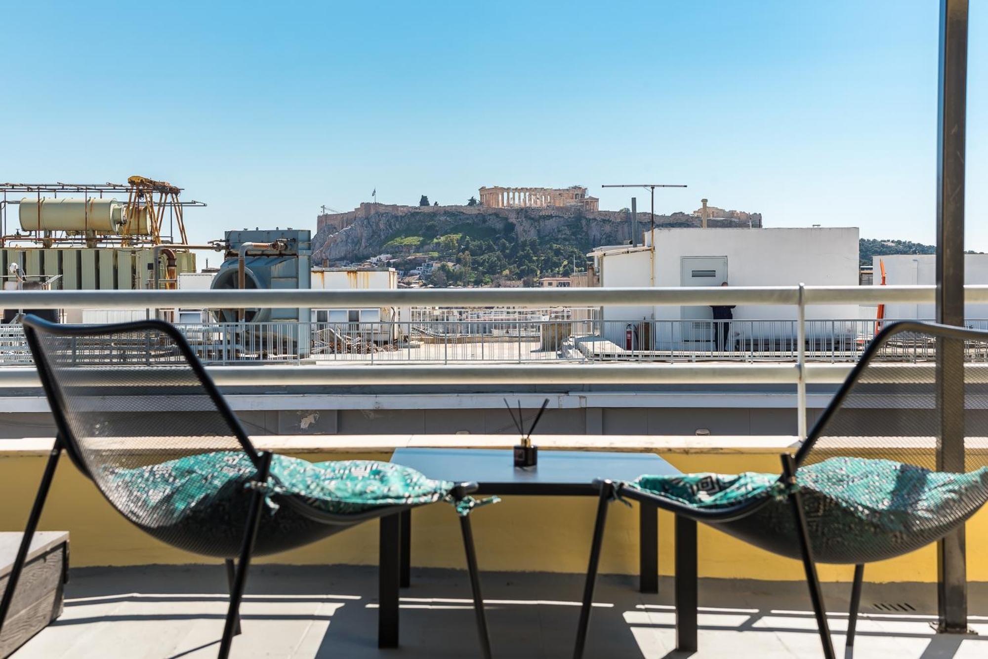 Acropolis View Mini Sky Suite & Hot Tub Athènes Extérieur photo