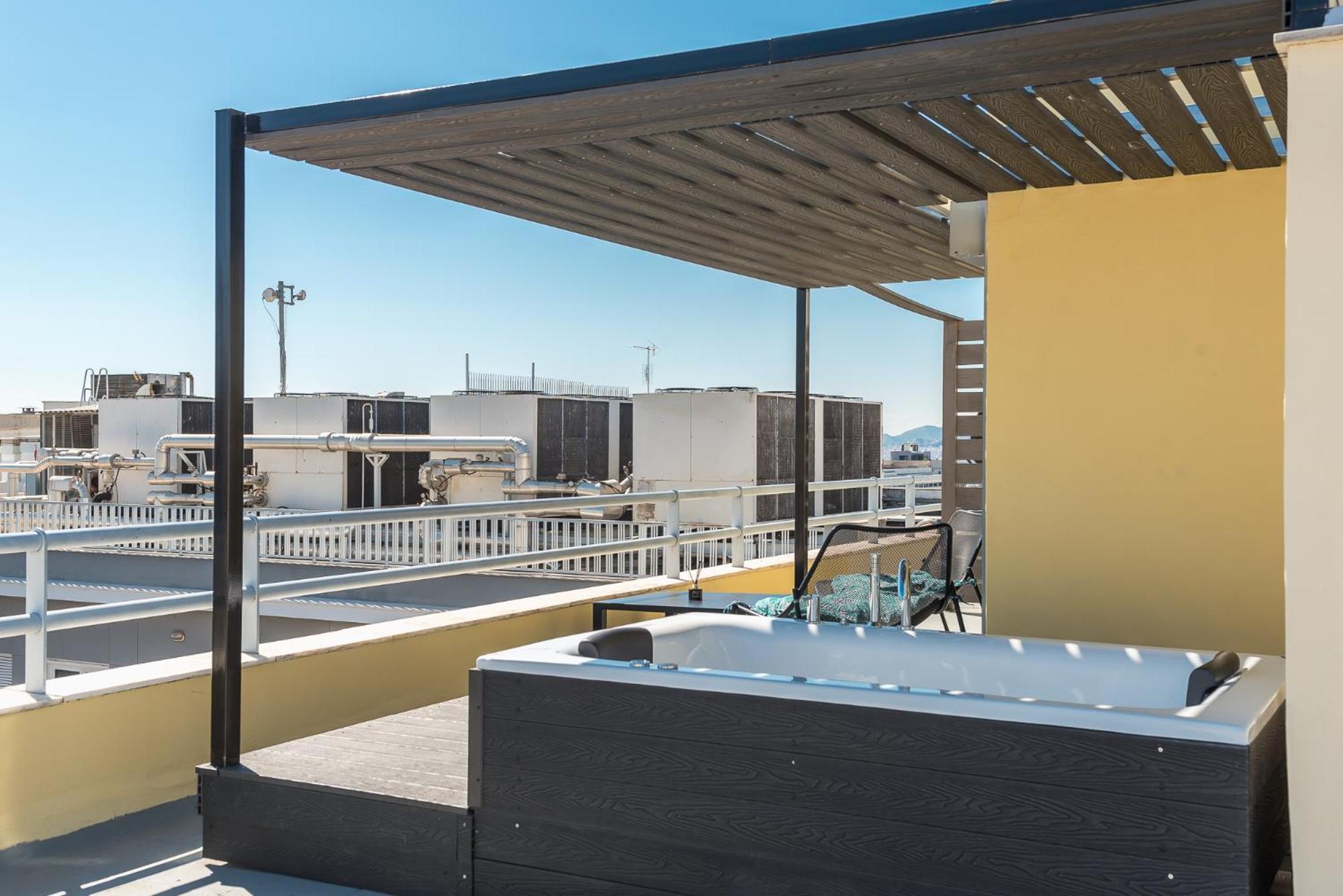 Acropolis View Mini Sky Suite & Hot Tub Athènes Extérieur photo